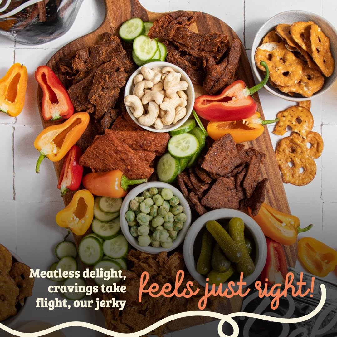BE LEAF Wasabi flavor jerky strip with bold kick for post-workout fuel