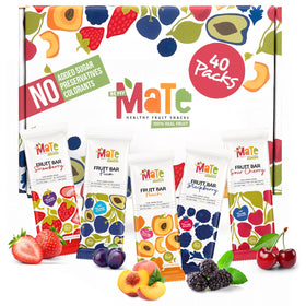 Be My Mate Mate Fruit Bars strawberry bar unwrapped for on-the-go snacking