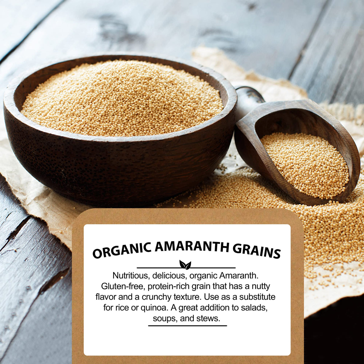 Be Still Farms Amaranth grain healthy bowl showcasing versatile, protein-friendly meal option.