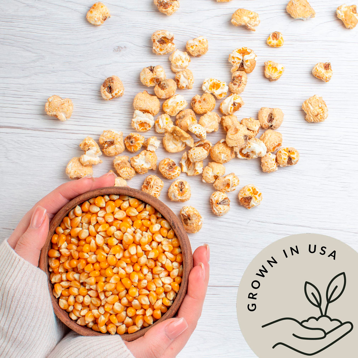 Be Still Farms USA-grown organic popcorn offering trusted quality and purity