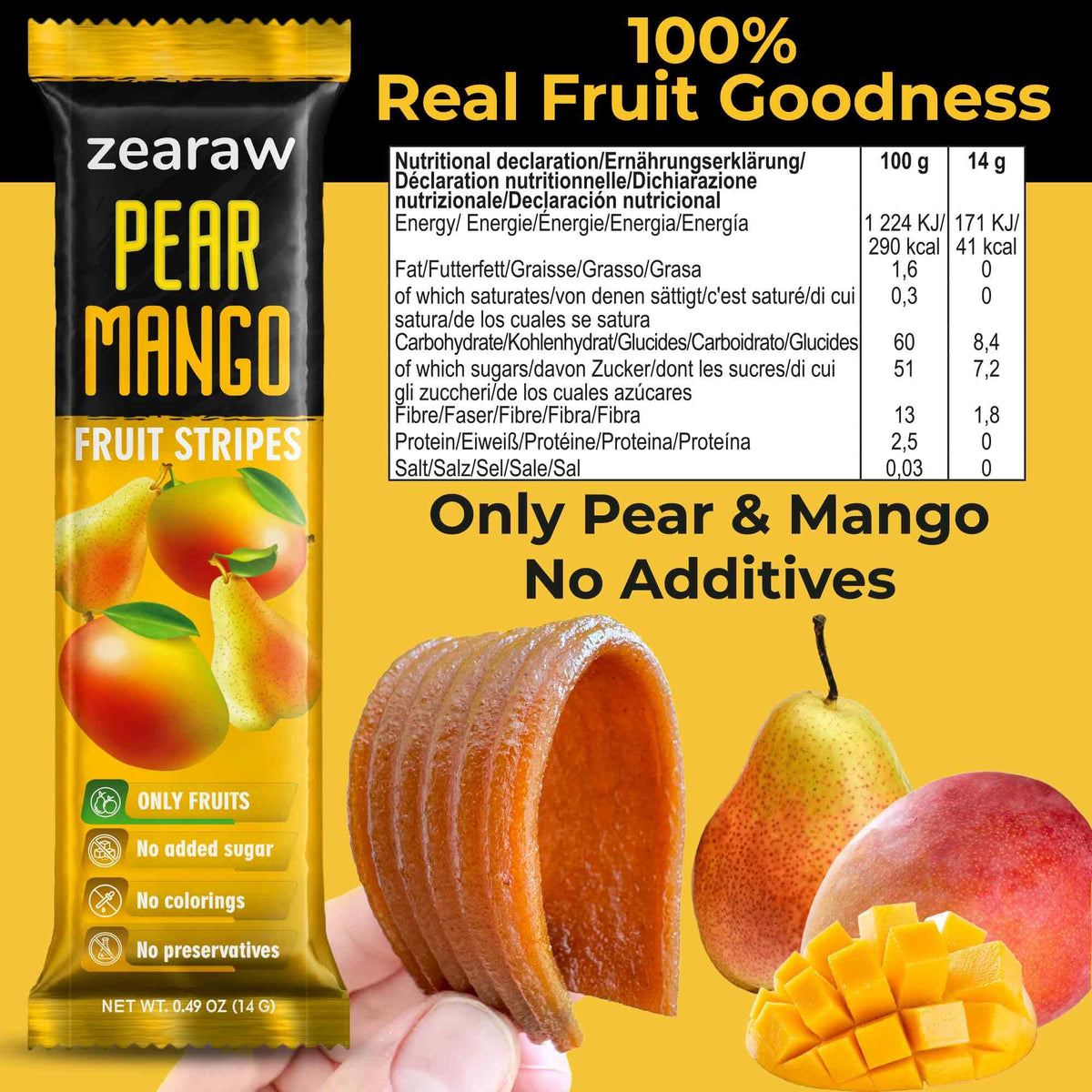 Be Still Farms ZEARAW apple-raspberry fruit leather, vegan treat with no added sugars