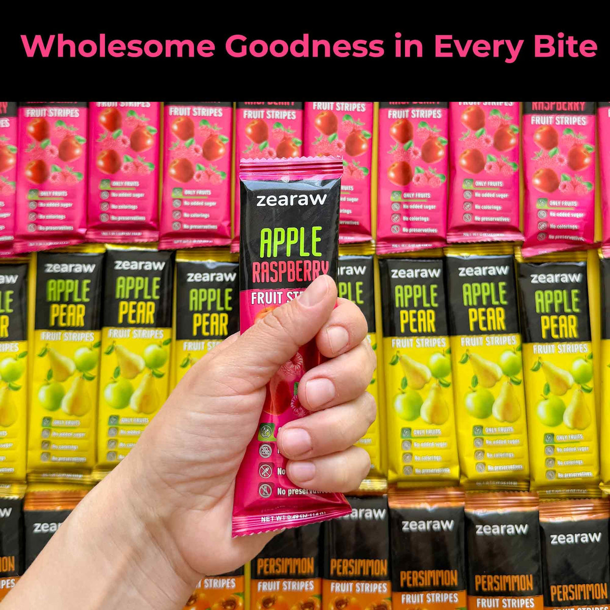 Be Still Farms ZEARAW sugar-free snacks on the go, travel-ready energy