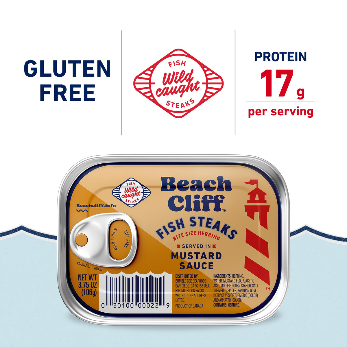 Beach Cliff pack of 12 cans for easy meal prep and versatile recipes.