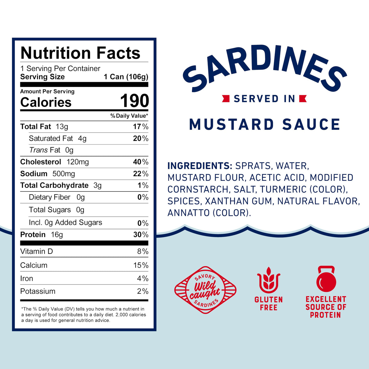 Beach Cliff sardines in mustard sauce as a keto-friendly pantry staple.