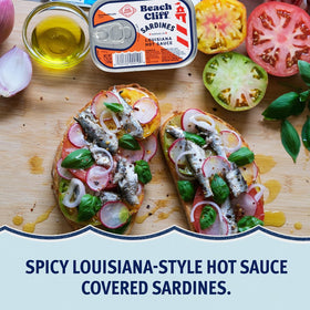 Beach Cliff Sardines in pantry-ready can for quick meals