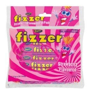 Beacon Fizzer Strawberry 24-pack candy for a fruity, chewy, fizzy snack