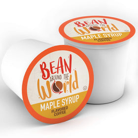 Bean Around The World Coconut Run coffee pod, Keurig-ready with tropical notes.