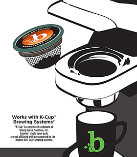 Beaniac Flavor Freak light roast cup showing bright aroma.
