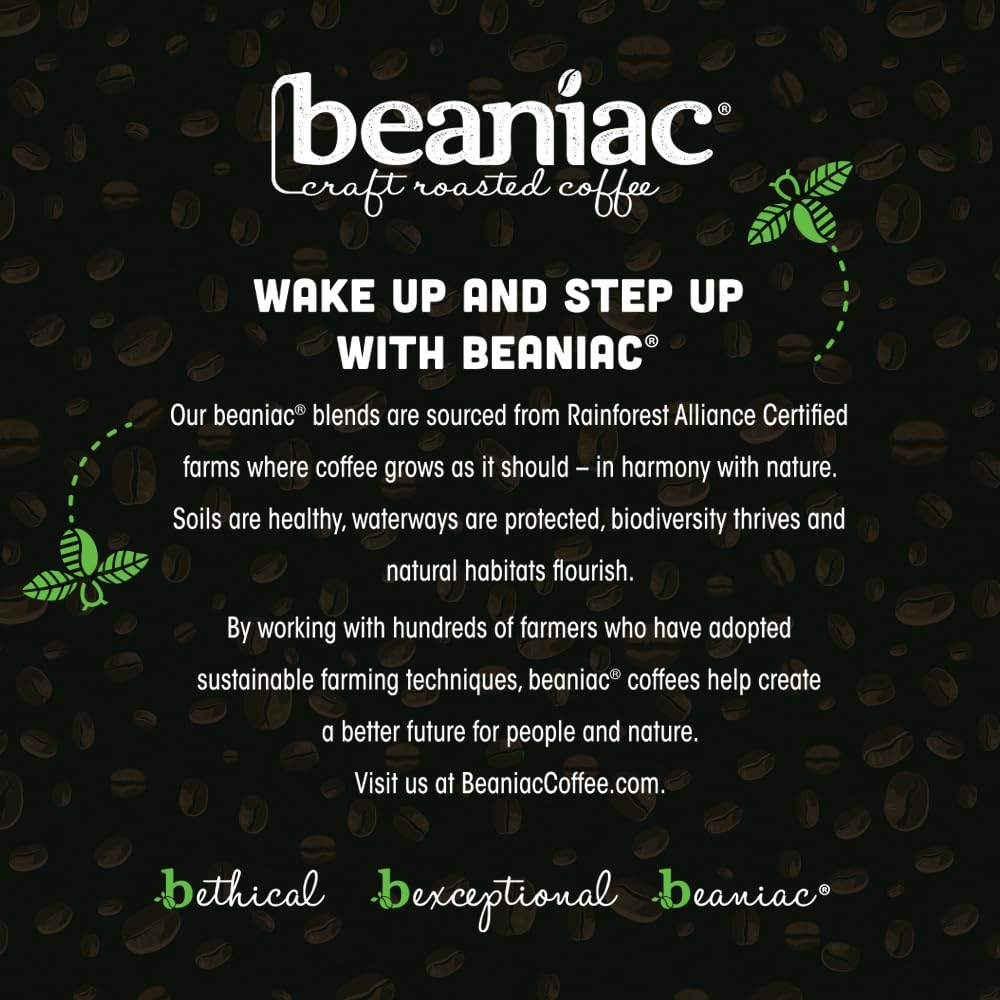 Beaniac eco-friendly packaging demonstrates simple disposal and organized storage.