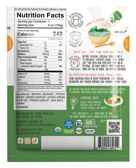 BeanVIVO 6-pack packaging showcases convenient, ready-to-use protein boosters for quick meals.