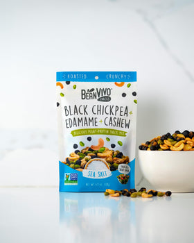 BeanVivo on-the-go snack idea, convenient crunch anywhere