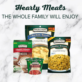 Chili bowl prepared with Bear Creek Darn Good Chili Soup Mix for a hearty meal.
