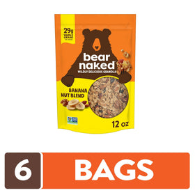 Bear Naked Banana Nut Granola bowl with fruit for a balanced meal