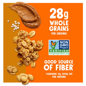Six-pack Bear Naked Granola, six 12oz bags, freshness preserved for family breakfasts.