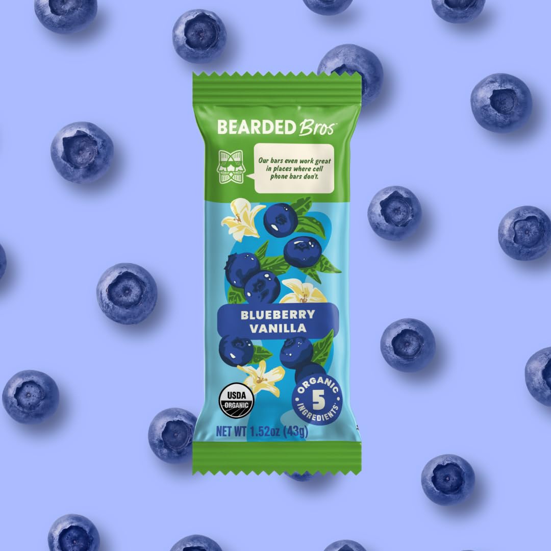 Bearded Brothers nutrition facts label showing protein and fiber values