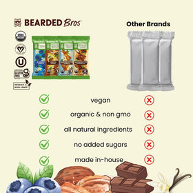 Bearded Brothers variety case display showcases options for quick choice.