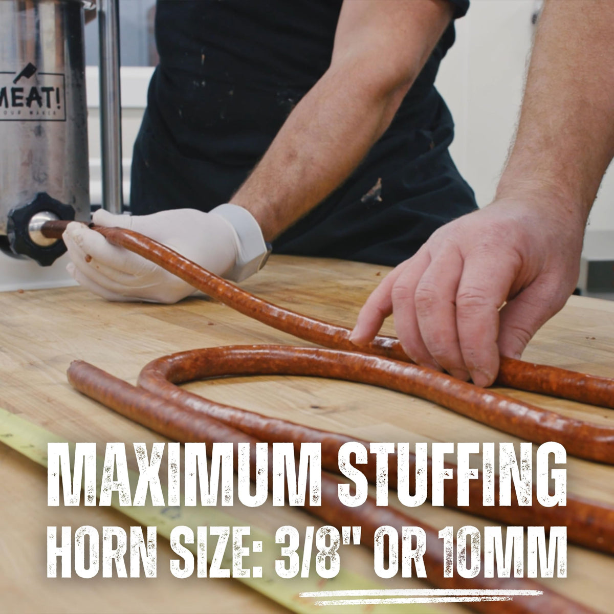 3/8 inch stuffing tube compatibility with Bearded Butchers casings for smooth fills