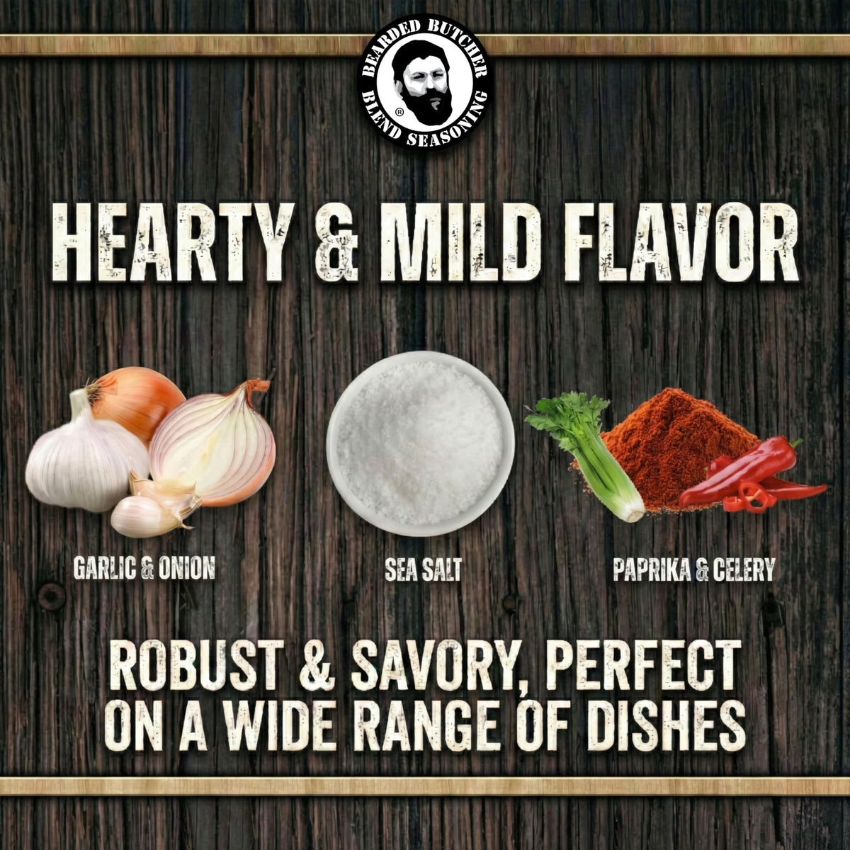Bearded Butcher Blend Original on a sandwich for flavorful bites