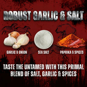 Bearded Butcher Bold Blend ingredients card highlighting all-natural ingredients