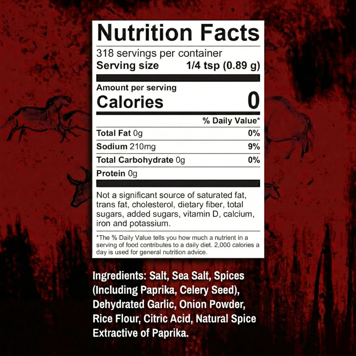 Bearded Butcher Bold Blend label close-up highlighting gluten-free status