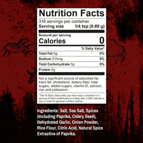Bearded Butcher Bold Blend label close-up highlighting gluten-free status