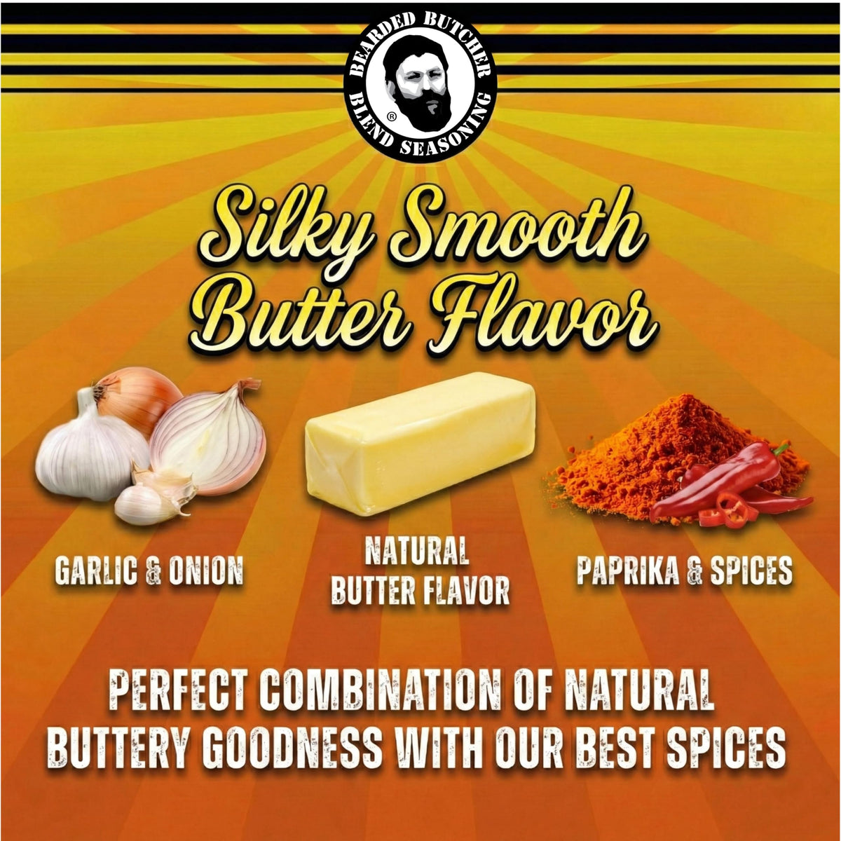 Bearded Butcher's Butter Blend grilled cheese sandwich with golden melt.
