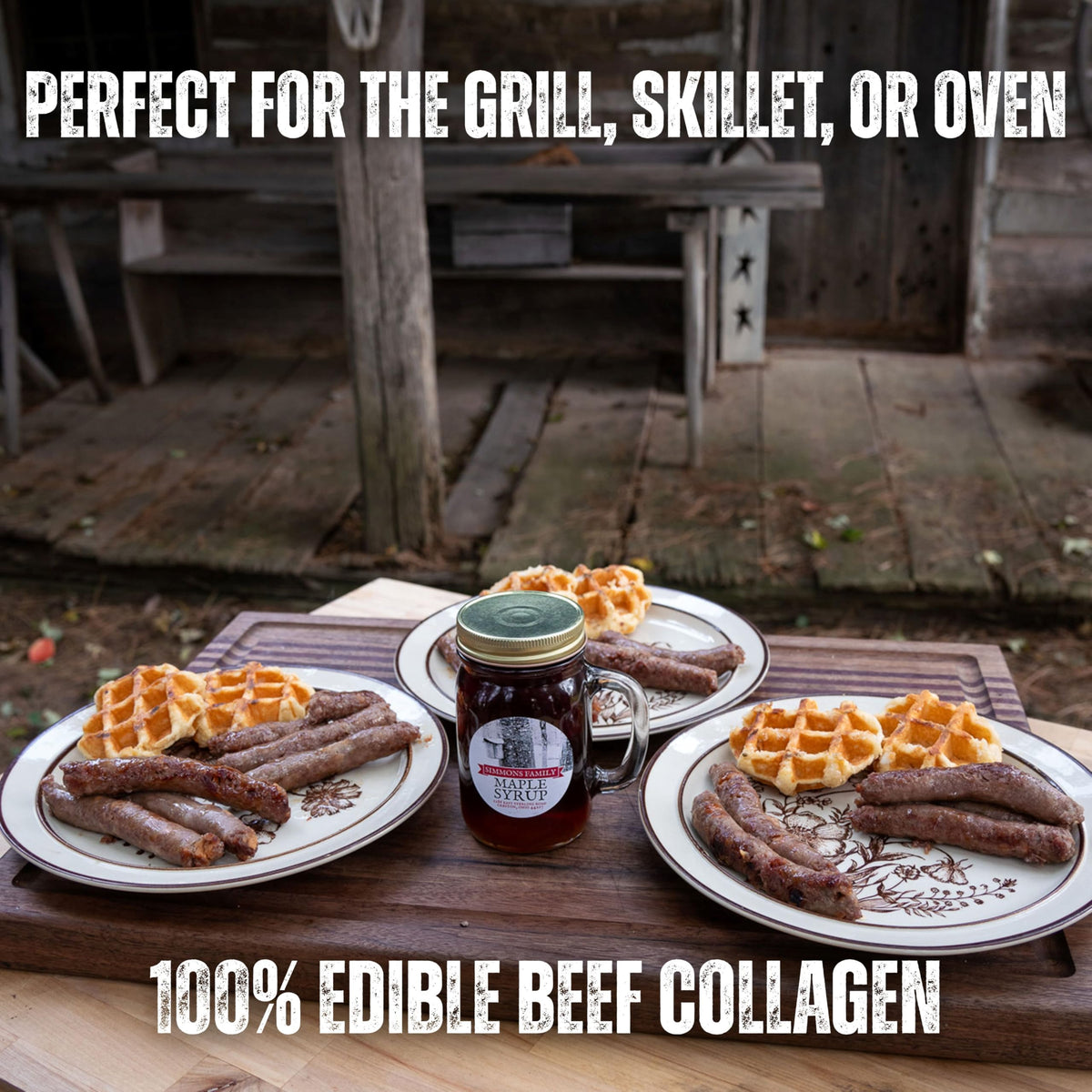 Designed for fresh preparations, not for hanging in a smokehouse.
