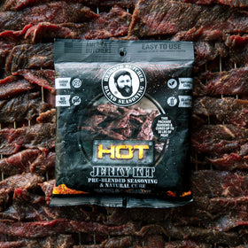 Bearded Butcher Blend finished jerky ready for refrigeration or freezing storage