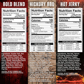 Bearded Butcher Blend Jerky Bold packet adds robust savor to homemade jerky