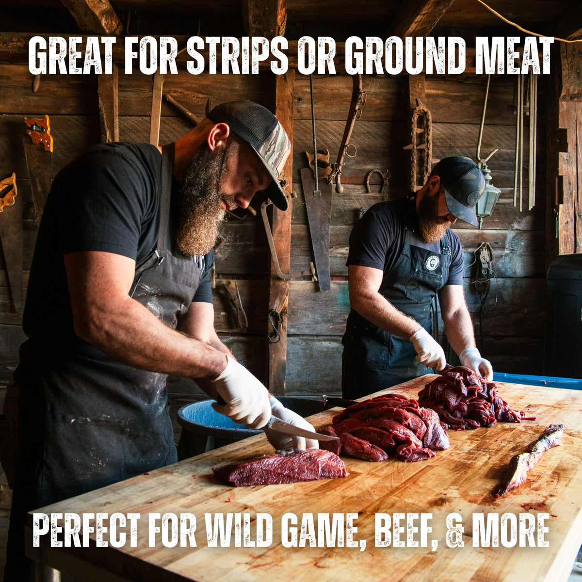 Bearded Butcher Blend natural cure ingredients emphasize clean-label curing with celery and cherry powder