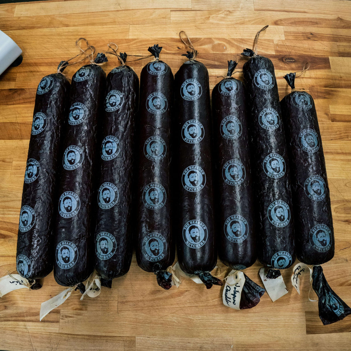 Bearded Butchers Natural Cure being used to prep jerky