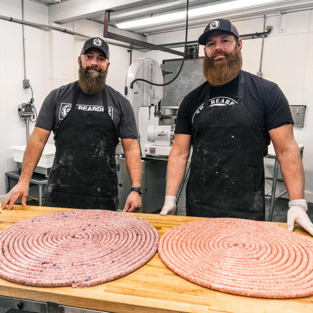 Bearded Butcher casings deliver authentic sausage texture and bite.