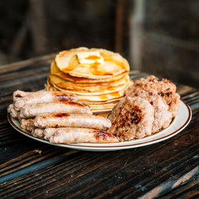 Bearded Butcher casings in salt-water brine, preserved for easy soak.