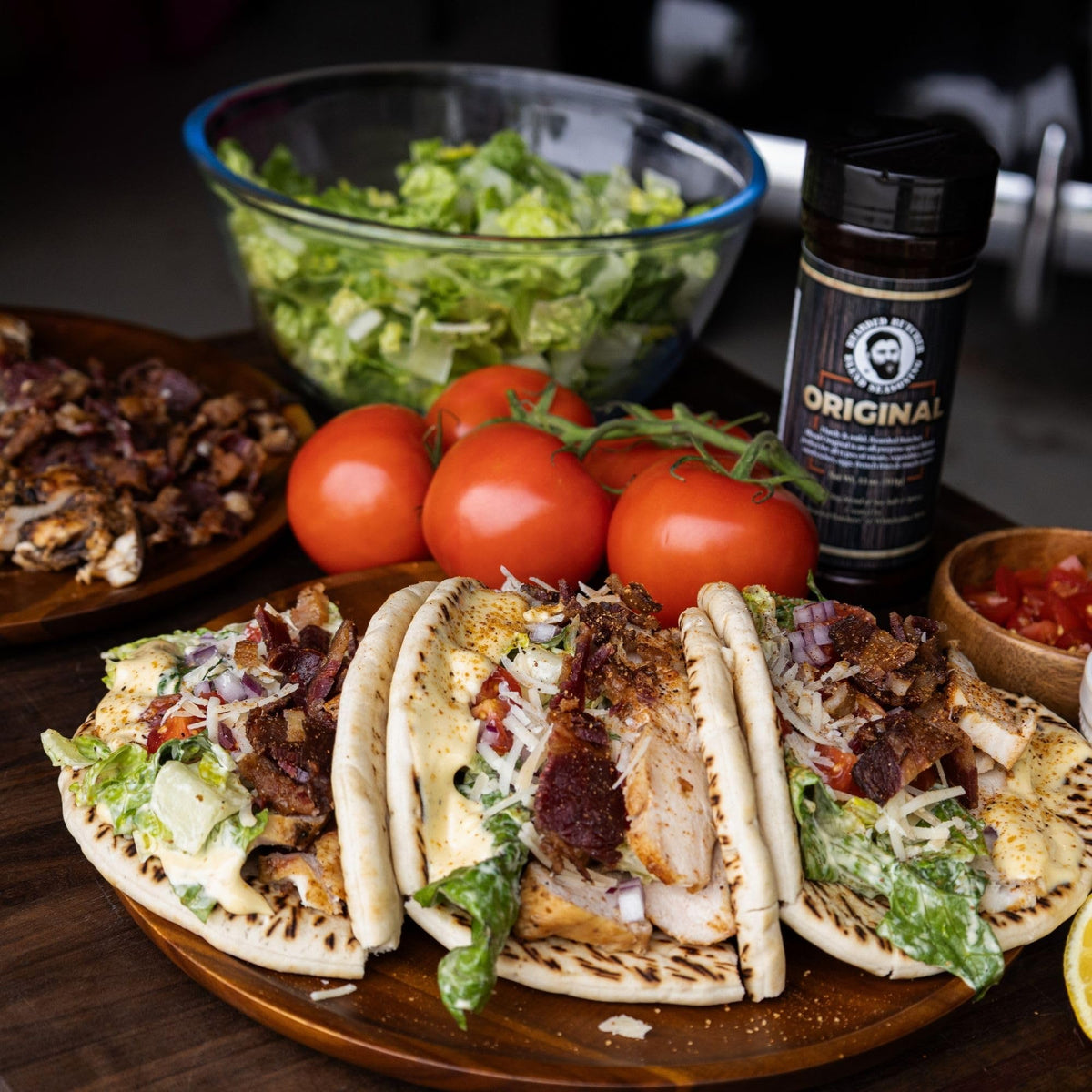 Bearded Butchers Signature Steak-ready grill image shows versatile seasoning for meats.