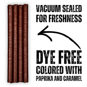 Vacuum-sealed Bearded Butchers casings preserve moisture and freshness