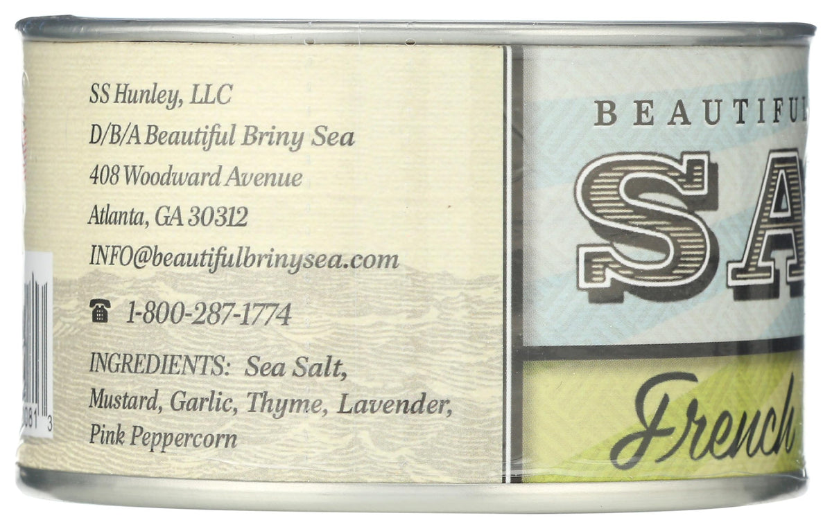 Beautiful Briny Sea French Picnic sea salt finishing flavor on meat.