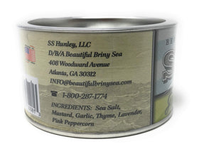 Beautiful Briny Sea French Picnic salt with mustard, garlic, herbs for vibrant dishes.