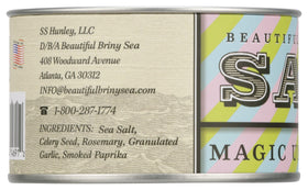 Beautiful Briny Sea Magic Unicorn Sea Salt on roasted vegetables with herbal aroma