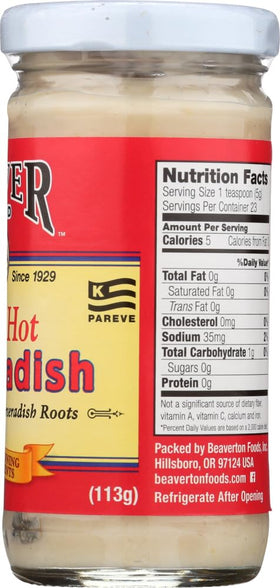 Beaver Horseradish dip and sauce mixer elevates dressings.