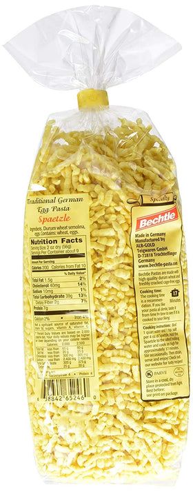 Bechtle Bavarian Spaetzle cooking and serving, to soak up sauces with style.