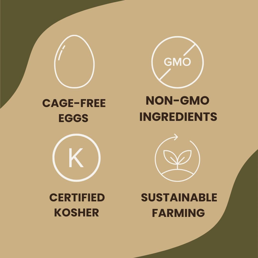 Bechtle ingredients image highlighting durum semolina and cage-free eggs.