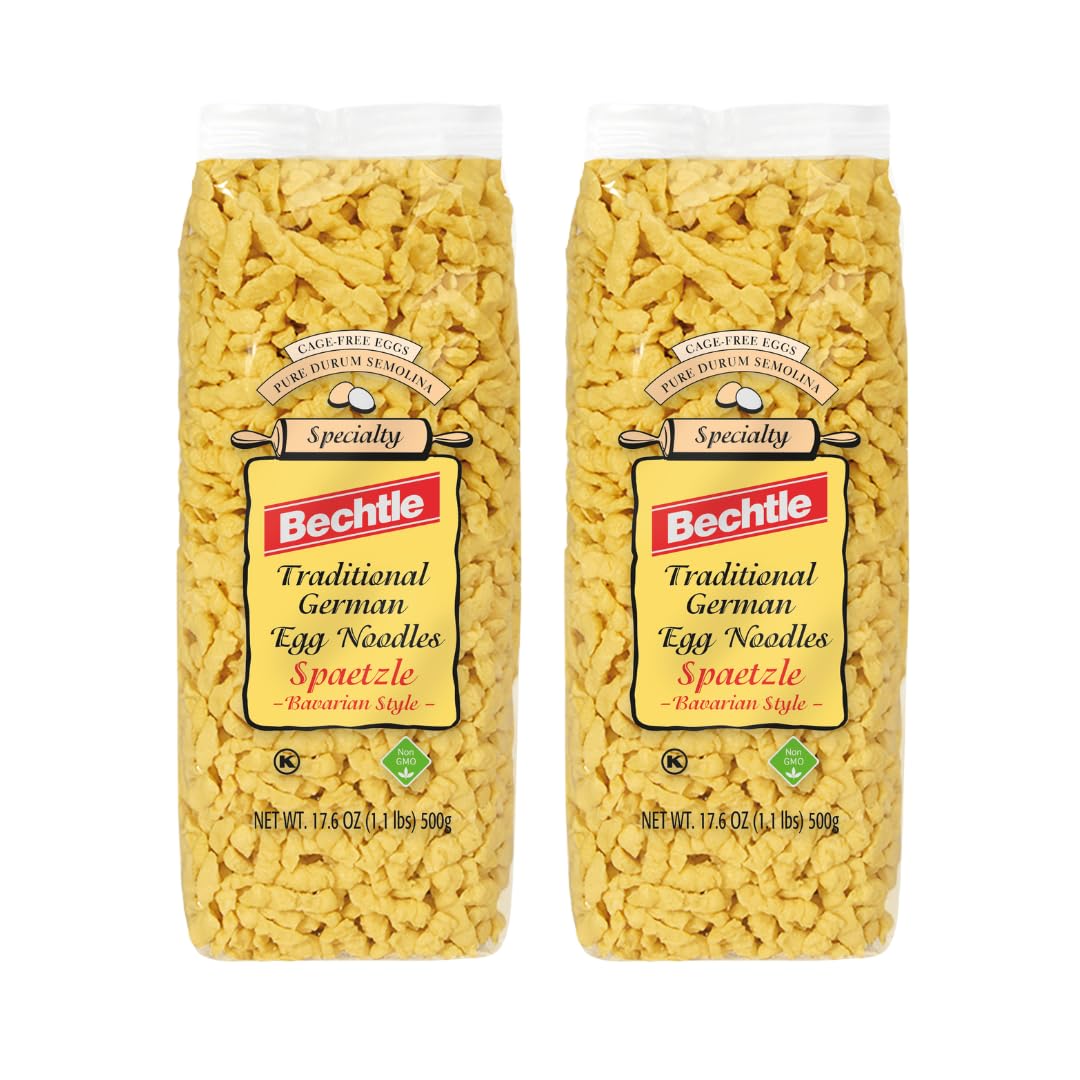 Bechtle Spaetzle Bavarian-Style noodles ready to pair with rich gravies.