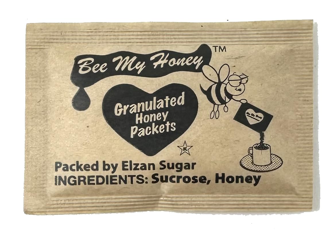 Bee My Honey granulated honey close-up highlighting crystals for quick sweetening.