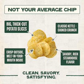 Beefy's Own beef-tallow chips in a bowl ready for sharing