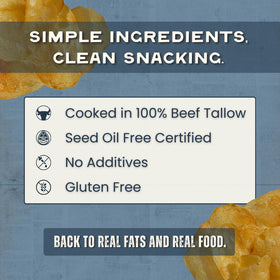 Beefy’s Own small-batch chips from New Hampshire showcase fresh taste.