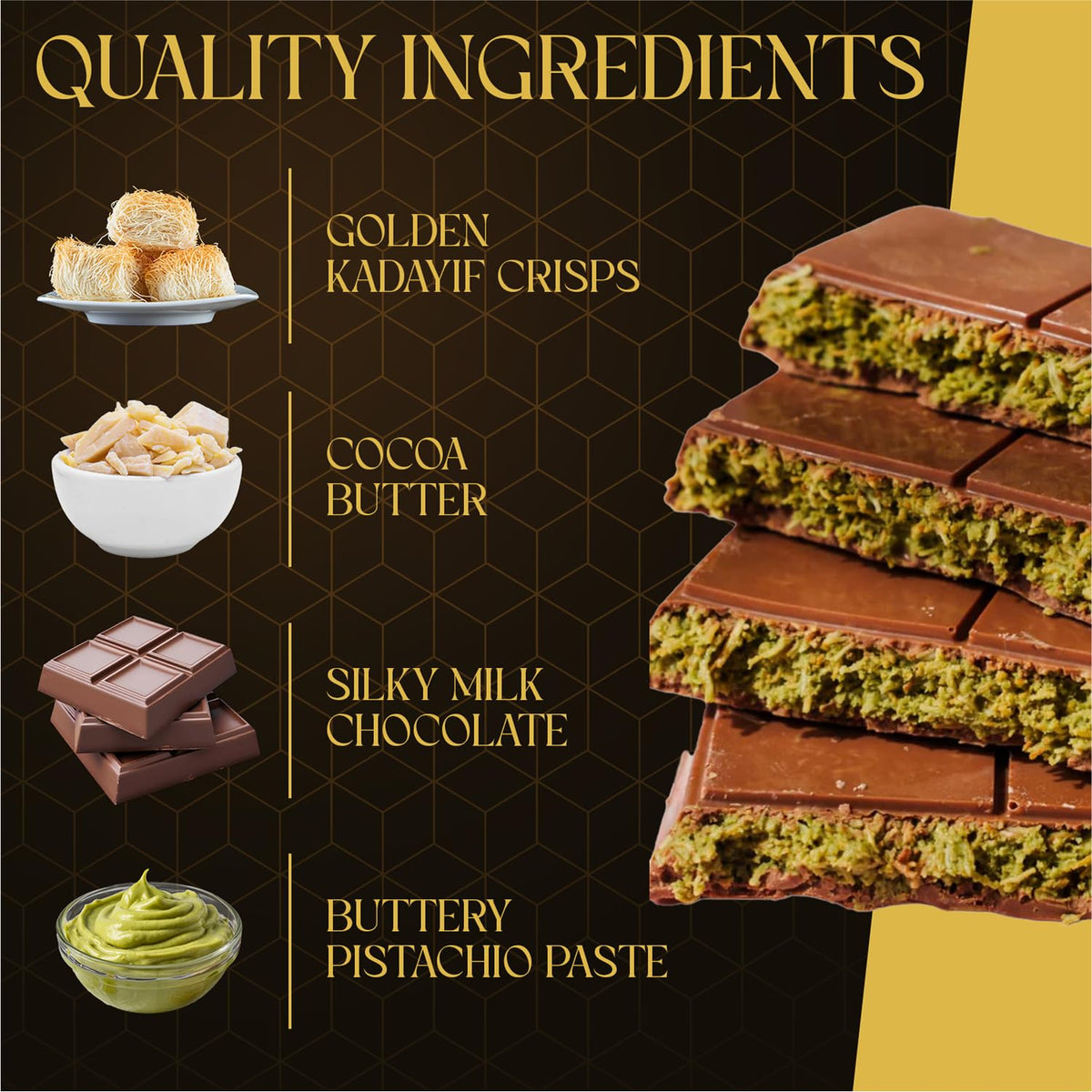 BEEMAX Angel Hair Raspberry White Chocolate Bar, tart notes with pistachio, great for gifting.