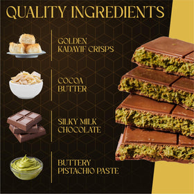 BEEMAX Angel Hair Raspberry White Chocolate Bar, tart notes with pistachio, great for gifting.