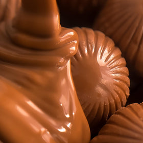 Kadayifi crunch and pistachios elevate the flavor profile of BEEMAX truffles