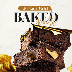 BeePoint 24K edible gold flakes added to drinks for festive look