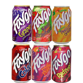 BeeQ Faygo Kiwi Strawberry can assortment for everyday cold beverages